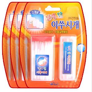국내생산 날개달린 치간칫솔 180P/치아관리/이쑤시게