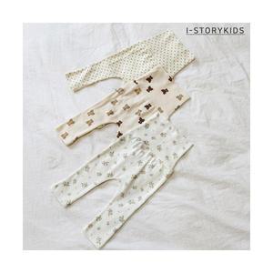 베베 40수 나염배앓이 레깅스 국내산 유아바지 데일리