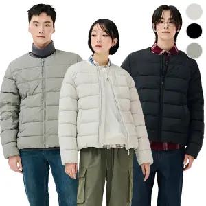 [체이스컬트] 공용 베이직 U넥 LIGHT 다운 JUMPER/3Color