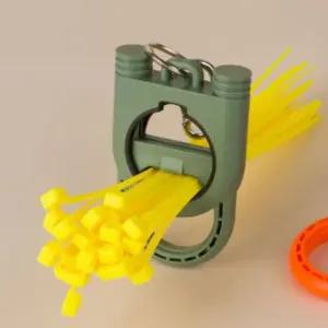 고품질 타이홀더 필수품 COMPACT 오렌지 산업현장 전기배선 타이홀더 (WFH20HL)