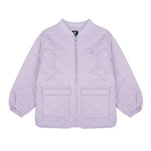 [뉴발란스] 키즈 퀼팅 집업 패딩 점퍼 퍼플 NK9QDB101U-76