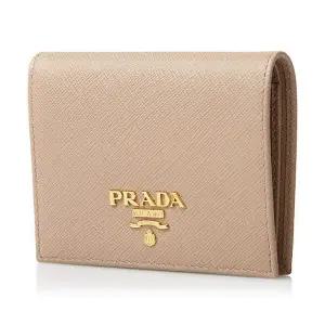[롯데백화점]프라다 [라벨루쏘] SS25 여성 스몰 사피아노 중지갑 1MV204 QWA F0236