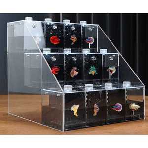 베타어항 격리 열대어 칸막이 수조 구피 투명 분할 탱크