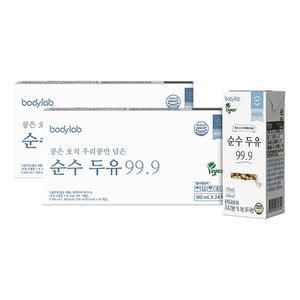 바디랩 순수두유 99.9, 24팩, 2박스