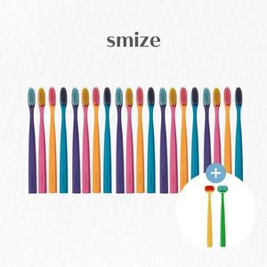 [NS홈쇼핑]스마이즈 칫솔 A컬러 4A35 4개입X5박스(20개)+혀클리너 2개(색상랜덤)..