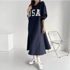 [보리보리/보리맘]유스 수유원피스 외출 수유복 잠옷 코튼 임부복 ID510