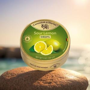 캐빈디쉬앤하비 레몬맛 캔디 200g