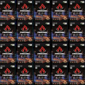 파이어콘 2PCS x20개 불멍 캠핑 숯 장작 천연착화제 파이어라이터 캠핑연료