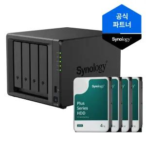 시놀로지 나스 DS925+ 4베이 16TB(4TBx4) HAT3300 정품HDD 포함