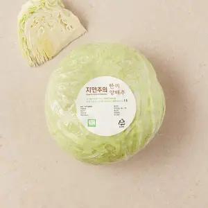 [자연주의] 친환경 한끼 양배추 500g이상