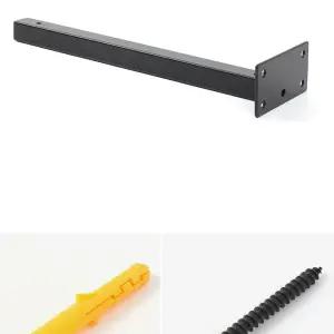 일자 선반대 2P 300MM 선반까치발 선반용품 벽까치발