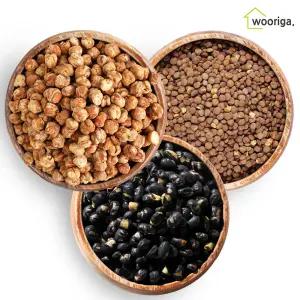 볶은 서리태 1kg 구운 크리스피 병아리콩 렌틸콩 흑미 검정쌀 볶음