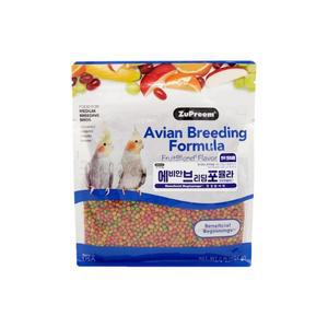 쥬프림 아비앙 브리딩 과일펠렛 중형 907g 앵무새 먹이 펠릿 사료