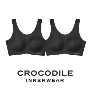 [크로커다일] 소프트핏 쉘론 U넥 패드일체형 브라2종 블랙 CDWBR5M04_2