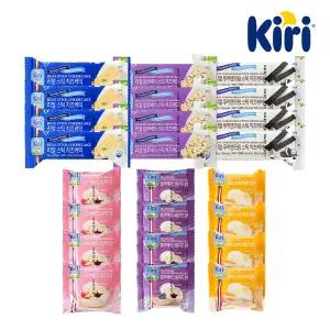끼리 크림치즈 디저트 올인원 패키지(리얼스틱 3종 4개씩+찰떡 3종 4개씩) 총24개