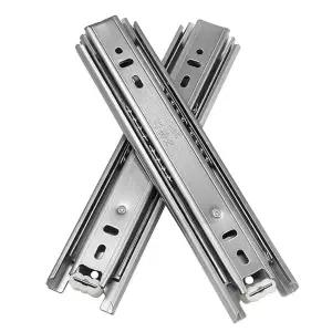 주방서랍레일 3단 가구 서랍 레일 옷장 서랍장 싱크대 부속품 500mm