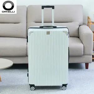 여행용캐리어 화물용 오르넬리 스펠리나 안티스크래치 티탄화이트 PVC 26인치