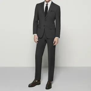 [롯데백화점]맨잇슈트 그레이 울혼방 글렌체크 수트 포멀핏 스트레치 3계절 정장 (339)