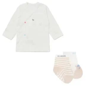 [블루독베이비]매직포니배내저고리 양말세트(WH)45-A70-000-01_s