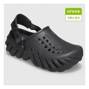 [크록스 본사][택가94,900원]공용 에코 클로그 207937-001 블랙 381126