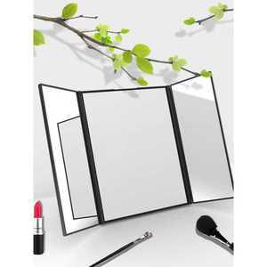 무반전 거울 남이보는 내얼굴 비반전거울 메이크업 좌우 실물조명