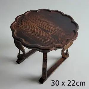 원목 개다리 소반 찻상 3호 W7D886A