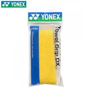요넥스 AC402DX 옐로우 배드민턴 라켓 타올 그립