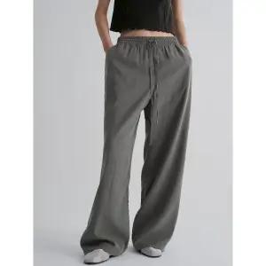 [에잇세컨즈] 레이온 밴딩 와이드 팬츠  그레이 (325721LY5H)