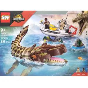 레고 쥬라기월드 브릭 조립식 모사사우루스 보트 미션 76974