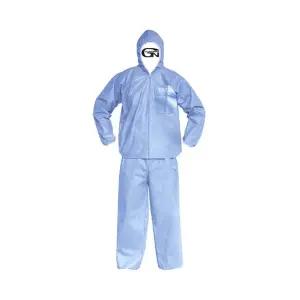 [가드맨] CS 보호복 방역복 파란색 투피스 1벌