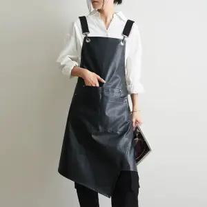 방수 가죽 바리스타 앞치마 카페 공방작업 미용실 작업용 에이프런
