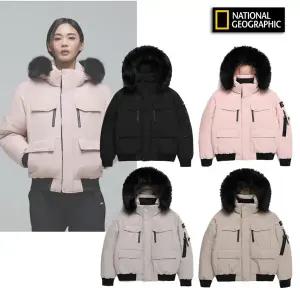 내셔널지오그래픽 N244WDW030 여성 타루가 퍼 트리밍 후디 다운 점퍼