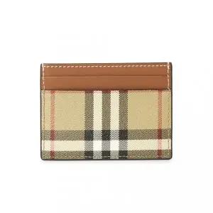 [버버리](김해점) 체크 샌돈 여성 카드지갑 8109801