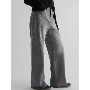 [에잇세컨즈] 사이드 포켓 와이드 데님  그레이 (355921LPD3)