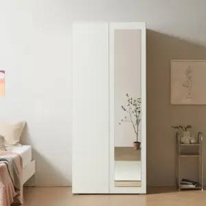 보루네오 마르체 이안 800 전신거울 모듈 옷장 BKC702C (착불)