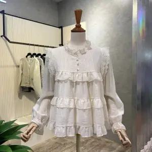 [대구백화점] [ab.f.z]자수 프릴 캉캉 블라우스(AOZ4ZB36J)