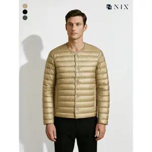 [NIX]남) 나일론 덕다운 80/20 - 라운드 샤이니 경량 점퍼(70G)(레귤러핏) (FNRWCUE101P)