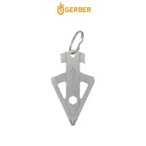 GERBER Broadhead Keyring Silver 거버 브로드헤드 키체인 미니 퀵툴 공구 EDC 선물 한강사
