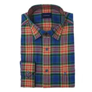 [갤러리아] 예작 남자 셔츠 기모 긴팔 겨울 체크 남방 YJEWBR136BL