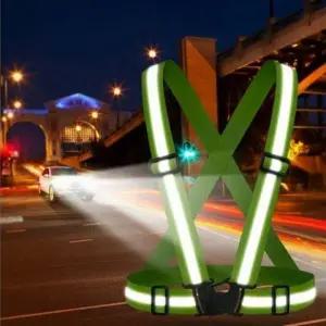 형광 조끼 안전 반사 작업 건설 크고끼 (WFK5CW1)