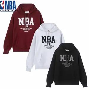 [NBA] 남자 여자 베이직 양 기모 후드 티셔츠 기본 심플로고 54_TH_011P