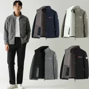 [정품] 양면기모 노르웨이 후리스 자켓 남자 여성 가을 겨울 따뜻한 플리스 집업 점퍼 등산 캠핑 작업복 MY39