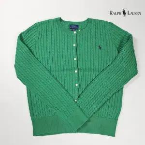 폴로 랄프로렌 케이블 니트 걸즈 가디건 그린