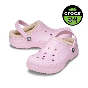 [크록스]키즈 BAYA LINED CLOG K BPK (25FKCL207500)
