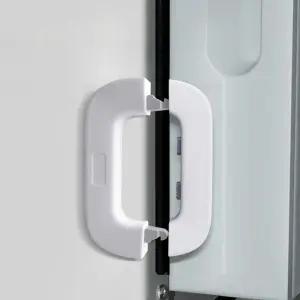 열림방지 냉장고 안전 손잡이형 문고리 잠금 다