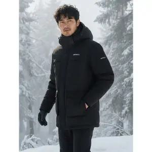 [아웃도어스/머렐]웜바운드 헤비 덕 다운 점퍼 블랙 MLU2D4DW1907-BLK