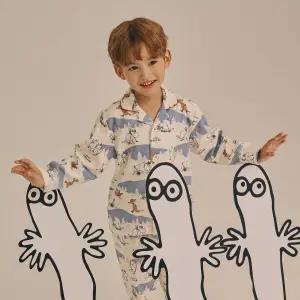 갤러리아 [오르시떼] 아동 G026 무민스키랜드 긴소매 파자마 세트