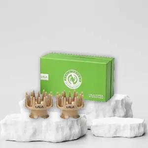 라라코리아 라라 은괄사 두피관리 지압 림프순환 괄사마사지 2개입 1세트