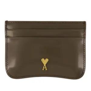 골드 로고 슬림 가죽 카드지갑 USL706AL0139 0516