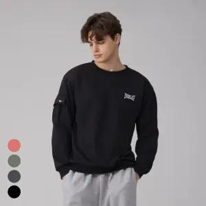 에버라스트 남자 맨투맨 티셔츠 카고포켓 긴팔티